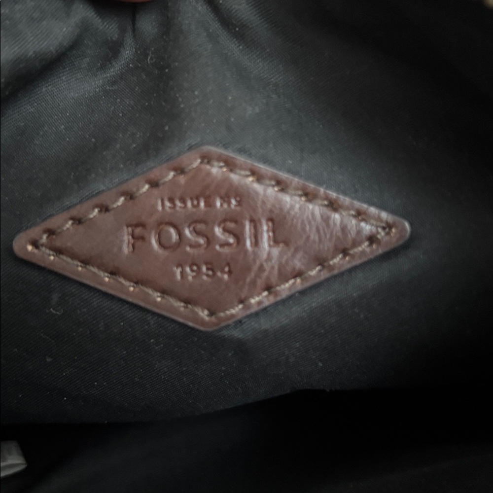 Fossil leather black cross body - Picture 5 of 16